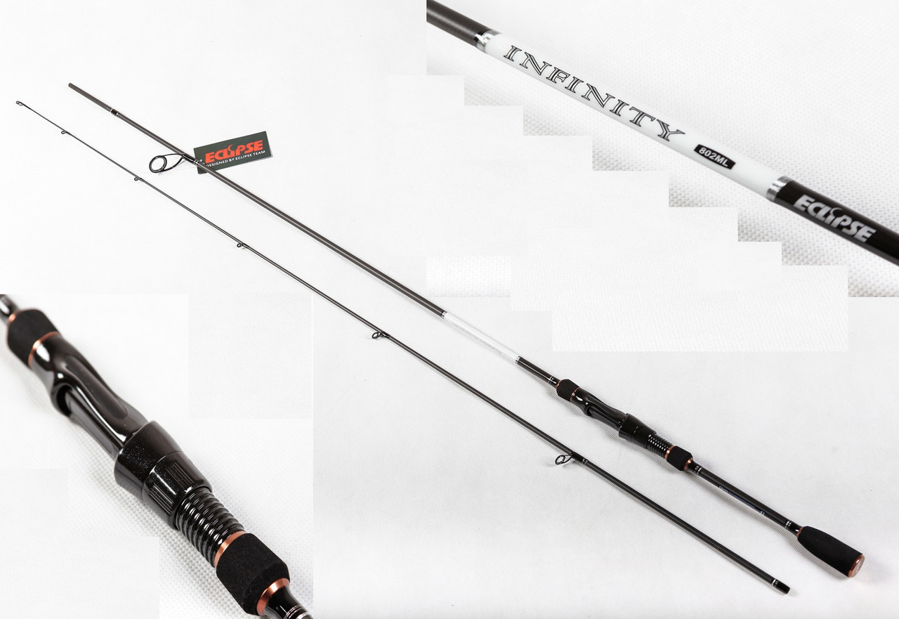 Спиннинг ECLIPSE Infinity 2.44 м тест 3-18 грам