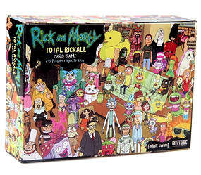 Настільна гра Rick and Morty Total Rickall Рік та Морті Згадати Ве Се Йо