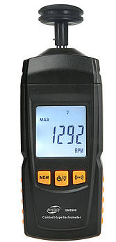GM8906 тахометр контактний, до 19999 rpm