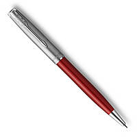 Шариковая ручка Parker SONNET 17 Essentials Metal and Red Lacquer CT BP