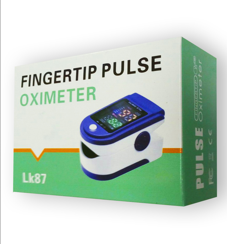 Пульсоксиметр бездротовий Fingertip Pulse Oximeter Lk87 / Пульсометр, Оксиметром на палець