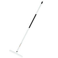 Грабли универсальные для грунта облегченные Fiskars White