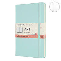 Блокнот Moleskine Art Bullet средний голубой ARTBULNT3B24