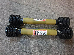 Карданний вал серії Т2, 610-1010 мм,8 на 8 щіців