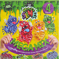 Набір для дослідів Crazy Slime Mega Mix 4в1 російською