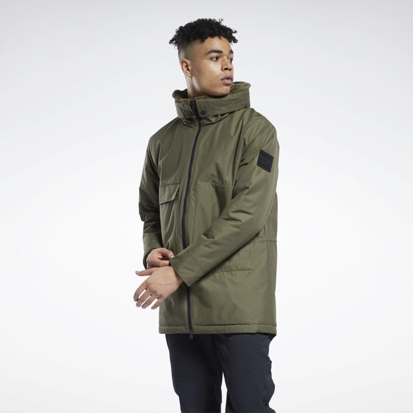 Оригинальная мужская парка Reebok Outerwear Urban Fleece (GU5776)
