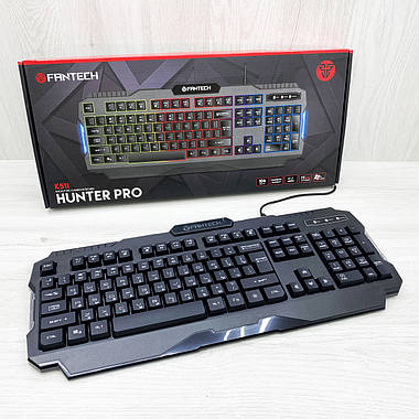 Комп'ютерна ігрова клавіатура FANTECH HUNTER PRO K511 (чорна), фото 3