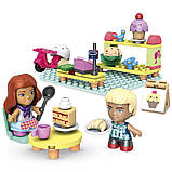 Конструктор Mega construx Barbie Кондитерські вироби GWR32 Mega Bloks, фото 4