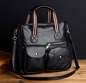 Стильна велика сумка-шопер на щодень