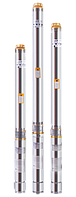 Глубинный погружной насос Euroaqua 90 QJD 109 - 0.37 + контрольбокс для скважин, колодцев