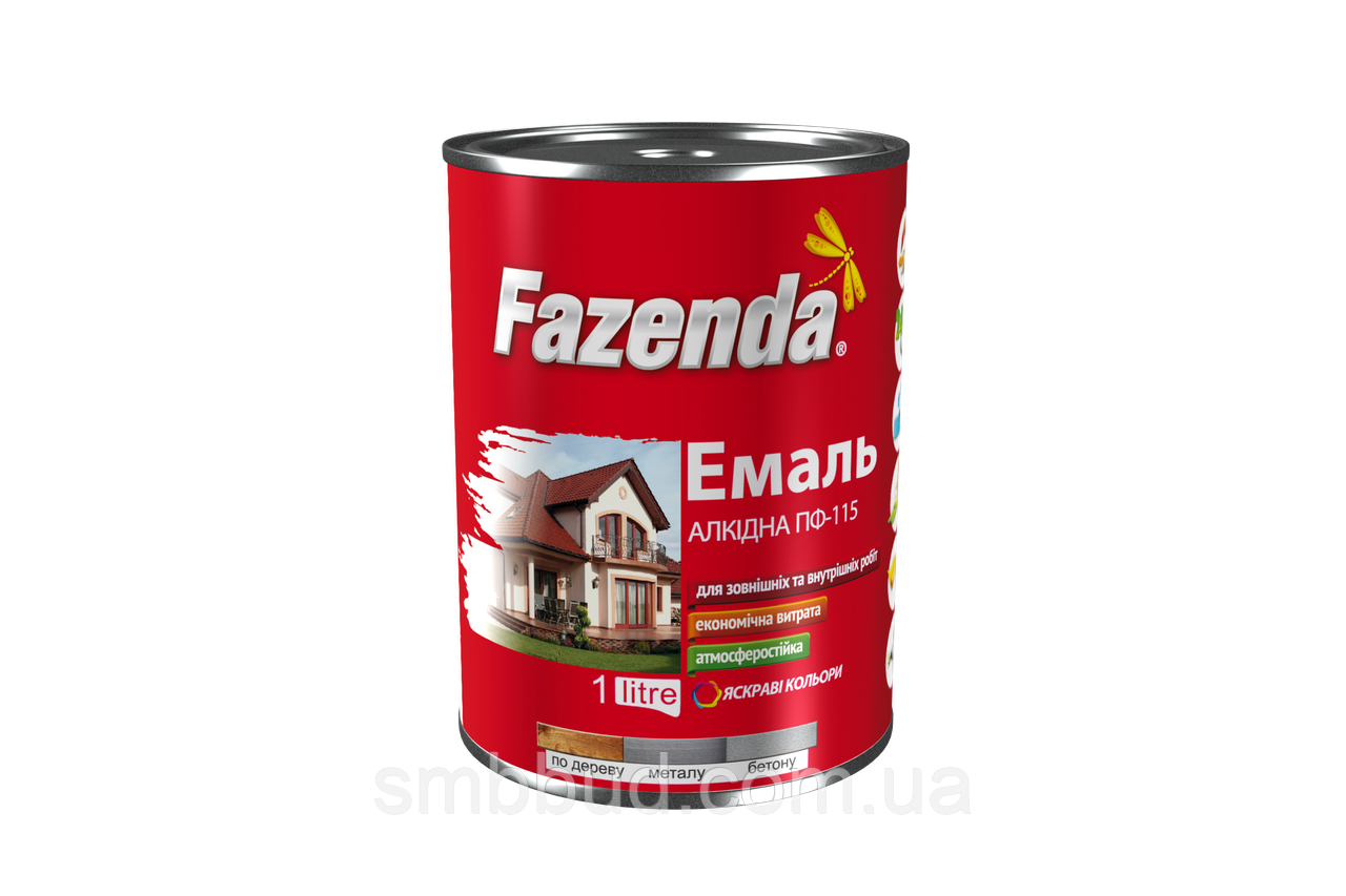 ПФ-115 емаль алкідна Fazenda, фото 1