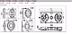 Тарелка клапана левая  гідронасоса Bosch Rexroth A4WG56, фото 3