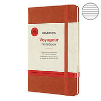 Записная книжка Moleskine Voyageur средняя красная VN002F6