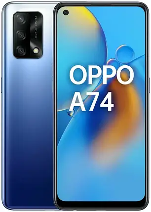 Смартфон OPPO A74 4/128Gb Midnight Blue UA UCRF Гарантія 12 місяців, фото 2