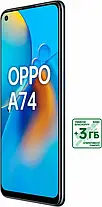 Смартфон OPPO A74 4/128Gb Prism Black UA UCRF Гарантія 12 місяців, фото 3