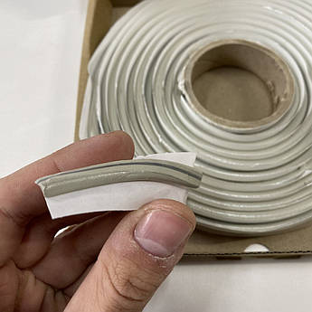 Автомобільний, герметик для фар СТК Butyl Cord Grey, діаметр 6мм, довжина 3.60м (герметизуючий бутиловий шнур)