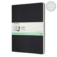 3 блокнота Moleskine Art Cahier больших черных ARTMUS4