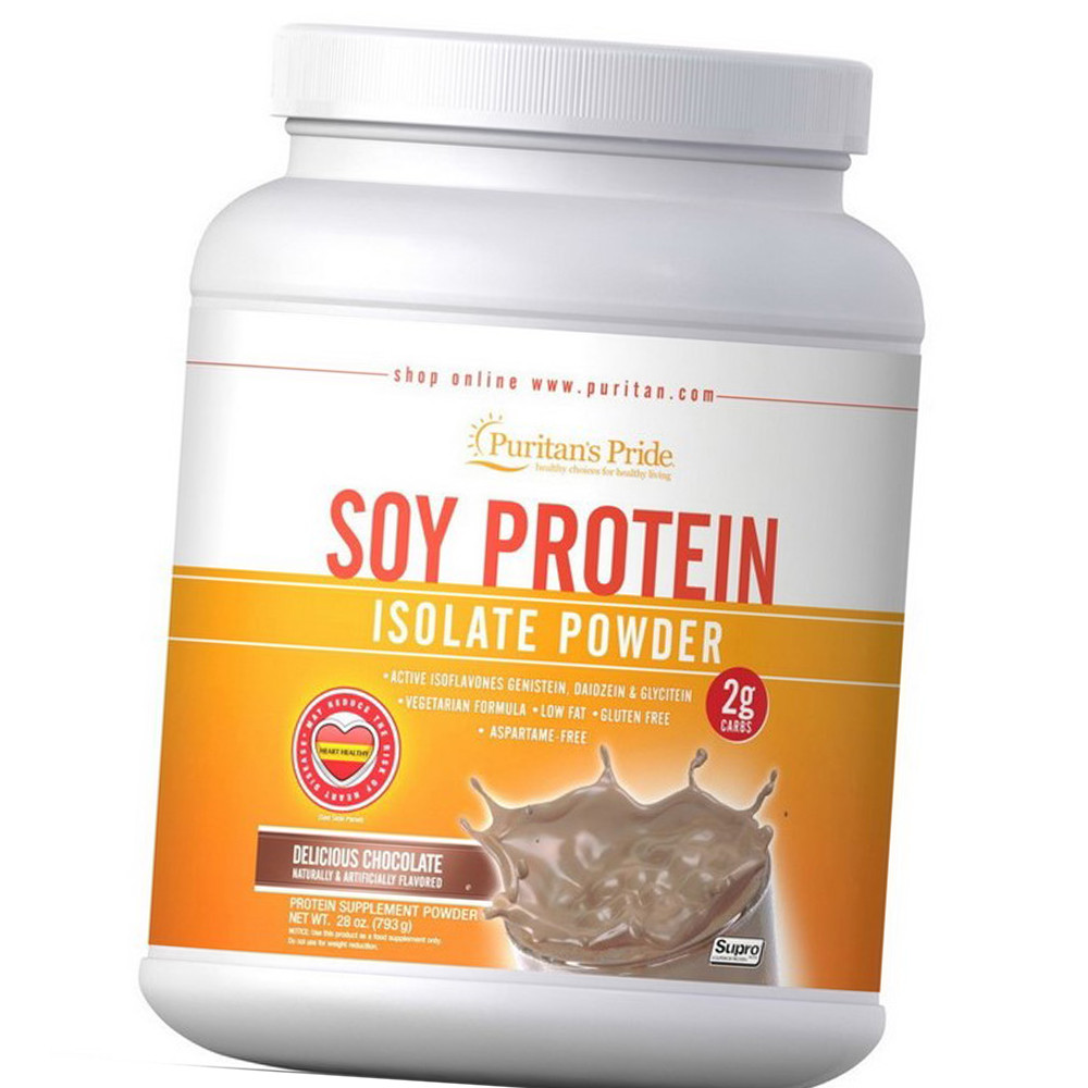 Ізолят соєвого білка Puritan's Pride Soy Protein Isolate Powder 793 g