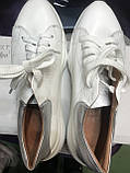 Кеди кросівки жіночі білі шкіра. 38 розмір, фото 5