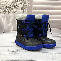 Зимові дитячі чоботи для хлопчика Demar Billy сині розмір 22-23