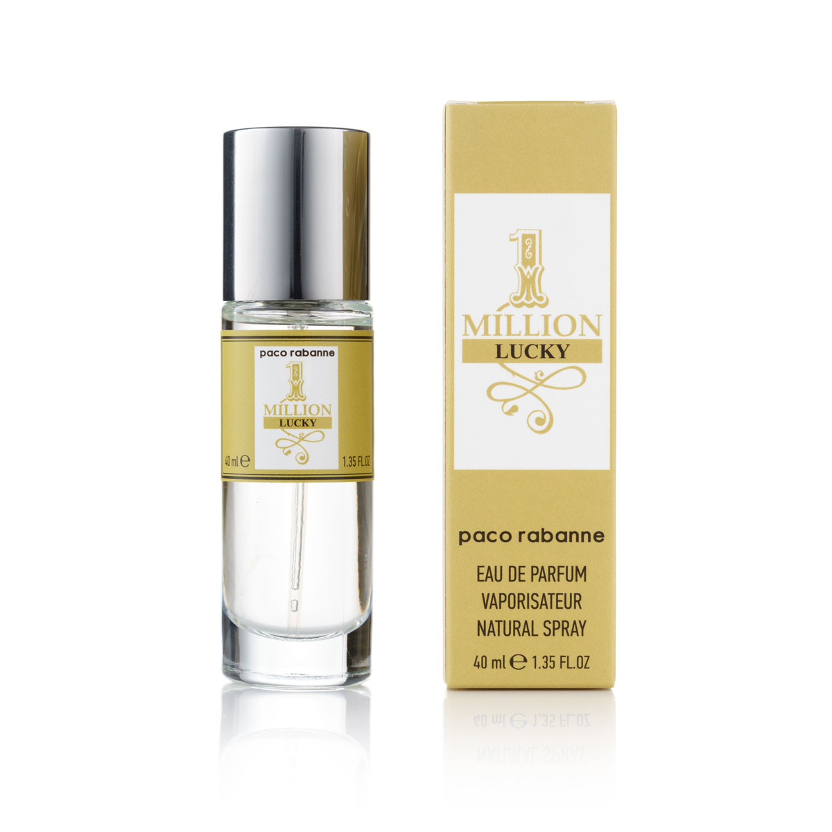 Чоловічий міні парфум Paco Rabanne 1 Million Lucky 40 мл (320)