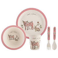 Набор столовых приборов Kitchen Craft Creative Tops Visit A Farm  Свинка 5 предметов 5178966