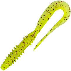 Силікон Keitech Mad Wag Mini 3.5" (10 шт/уп) pal#01 chartreuseredflake