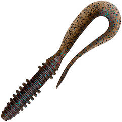 Силікон Keitech Mad Wag Mini 3.5" (10 шт/уп) 207 green pumpkin pp flk