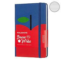 Блокнот Moleskine Snow White карманный синий LESNMM710AP