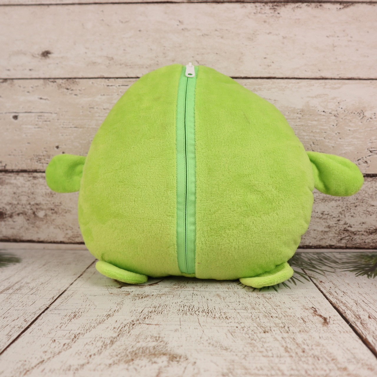 Мягкая игрушка толстовка 2 в 1 Huggle pets, толстовка с капюшоном и рукавам, зеленый (Настоящие фото) - фото 3 - id-p1514724848