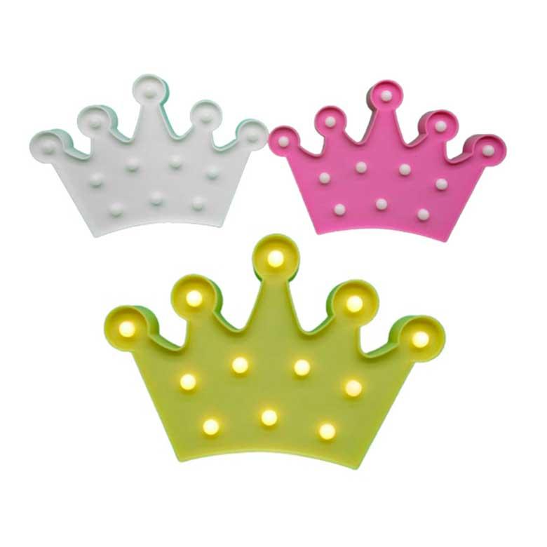 Нічник дитячий на стіну Корона 27*19см (на батарейках) 6713-8, фото 1