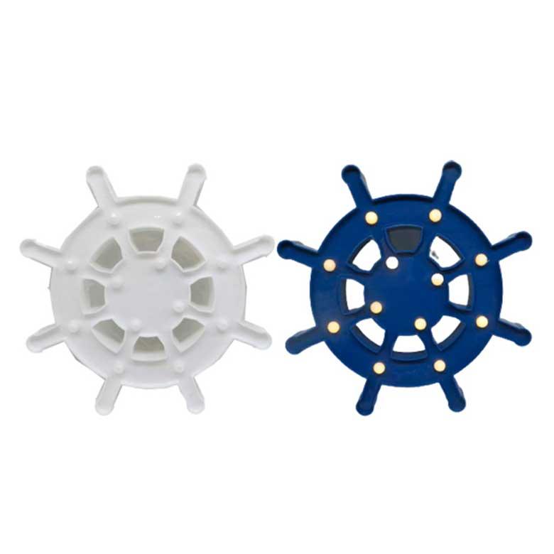 Нічник дитячий на стіну Штурвал 28*28см (на батарейках) 6713-17, фото 1