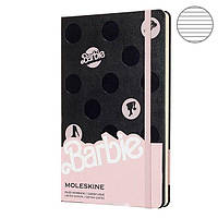 Блокнот Moleskine Barbie средний черный LEBRQP060