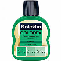 Універсальний пігментний концентрат Sniezka Colorex 45 салатовий 100 мл (103723), Салатовий, Салатовий