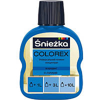 Універсальний пігментний концентрат Sniezka Colorex 51 блакитний 100 мл (103725), Голубий, Блакитний