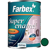 Эмаль алкидная ПФ-115 ТМ Farbex краска 0,9 кг зелёный (107863) 107863 Эмаль алкидная ПФ-115 ТМ Farbex краска 0,9 кг зелёный (107863)