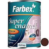 Эмаль алкидная ПФ-115 ТМ Farbex краска 0,9 кг коричневый (107866) 107866 Эмаль алкидная ПФ-115 ТМ Farbex краска 0,9 кг коричневый (107866)