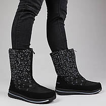 Жіночі зимові чоботи дутие, фото 3