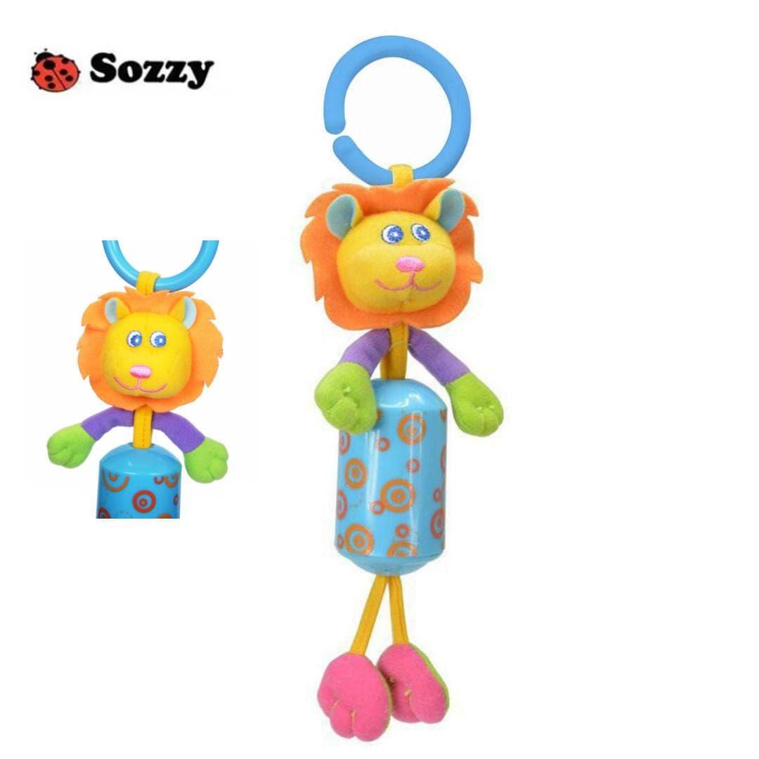 Іграшка на коляску з дзвіночком  SOZZY 125 Левеня, фото 1