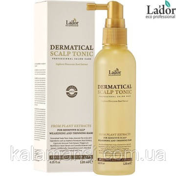 Тонік для шкіри голови проти випадіння волосся Lador Dermatical Scalp Tonic 120 ml