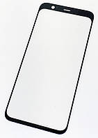 Скло дисплея Google Pixel 4, чорне, оригінал (Китай), з олеофобним покриттям