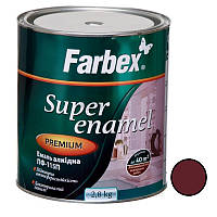 Эмаль алкидная ПФ-115 ТМ Farbex 2,8 кг вишневый (205420) 205420 Эмаль алкидная ПФ-115 ТМ Farbex 2,8 кг вишневый (205420)