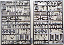 Zeppelin Staaken R. VI. Збірна модель літака німецького пожежника в масштабі 1/72. RODEN 055, фото 3