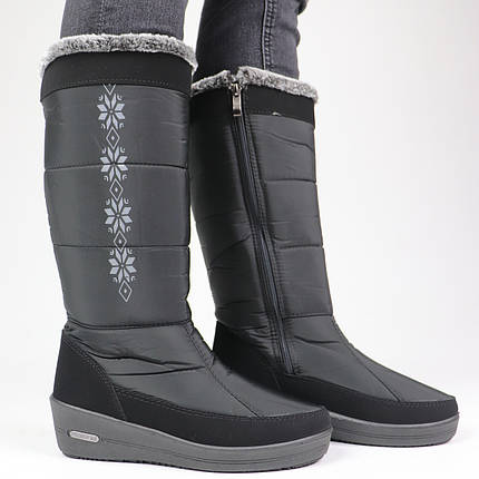 Жіночі дутики на замку високі, фото 1