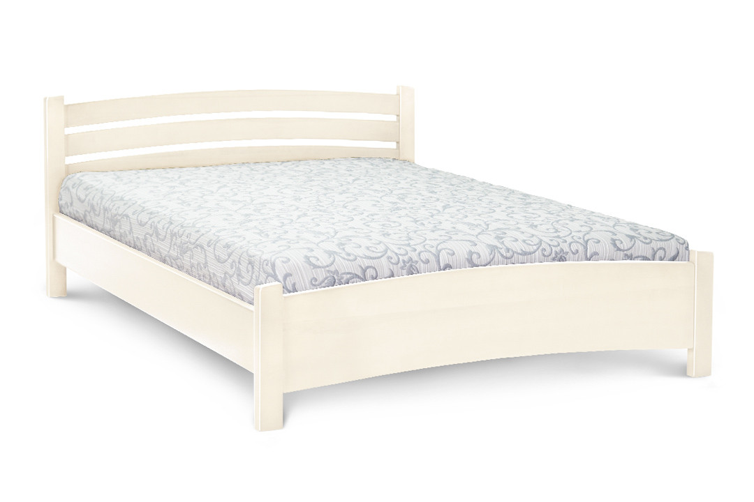 Дерев'яне ліжко МОНІКА (Слонова кістка)