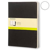 3 блокнота Moleskine Cahier больших черных QP323