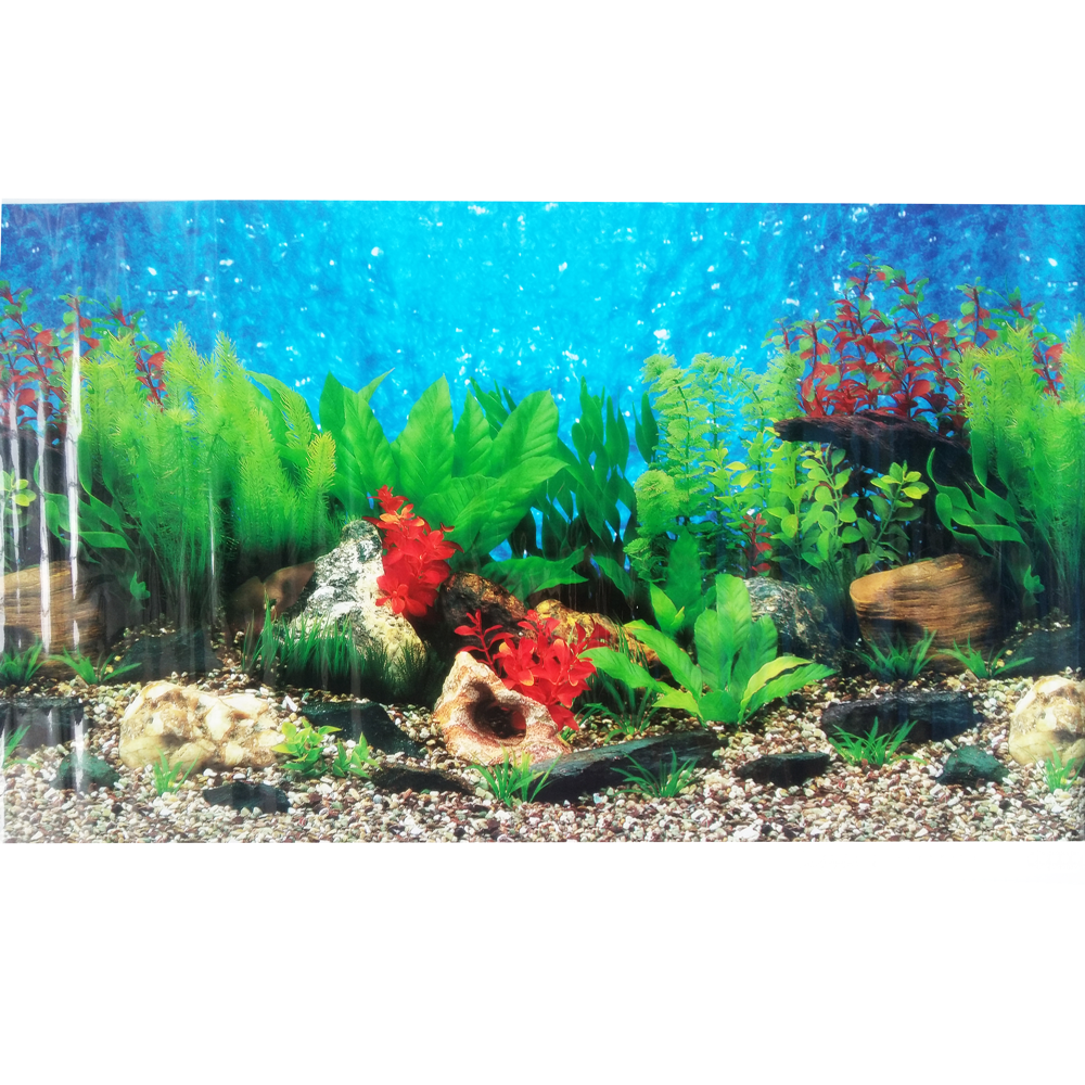 Тонкий фон для акваріума з висотою 30 см у рулонах по 25 м в асортименті № 9019, фото 1