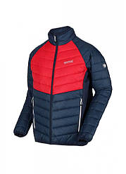 Куртка чоловіча Regatta Halton IV Lightweight Hybrid Walking Jacket Темно-синій з червоним RMN151