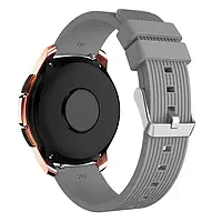 Силиконовый ремешок Watchbands для Samsung Galaxy Watch Active/Samsung Galaxy Watch Active 2 Gray