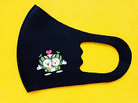 Детские многоразовые защитные маски Питта Mask Pitta. Захисна маска Пітта для дітей